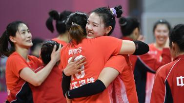 扣球被拦等 扣球被拦等